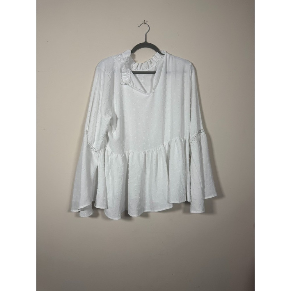 Cottagecore Romantic Victorian Prairie Boho Milkmaid Peasant  XXL Blouse